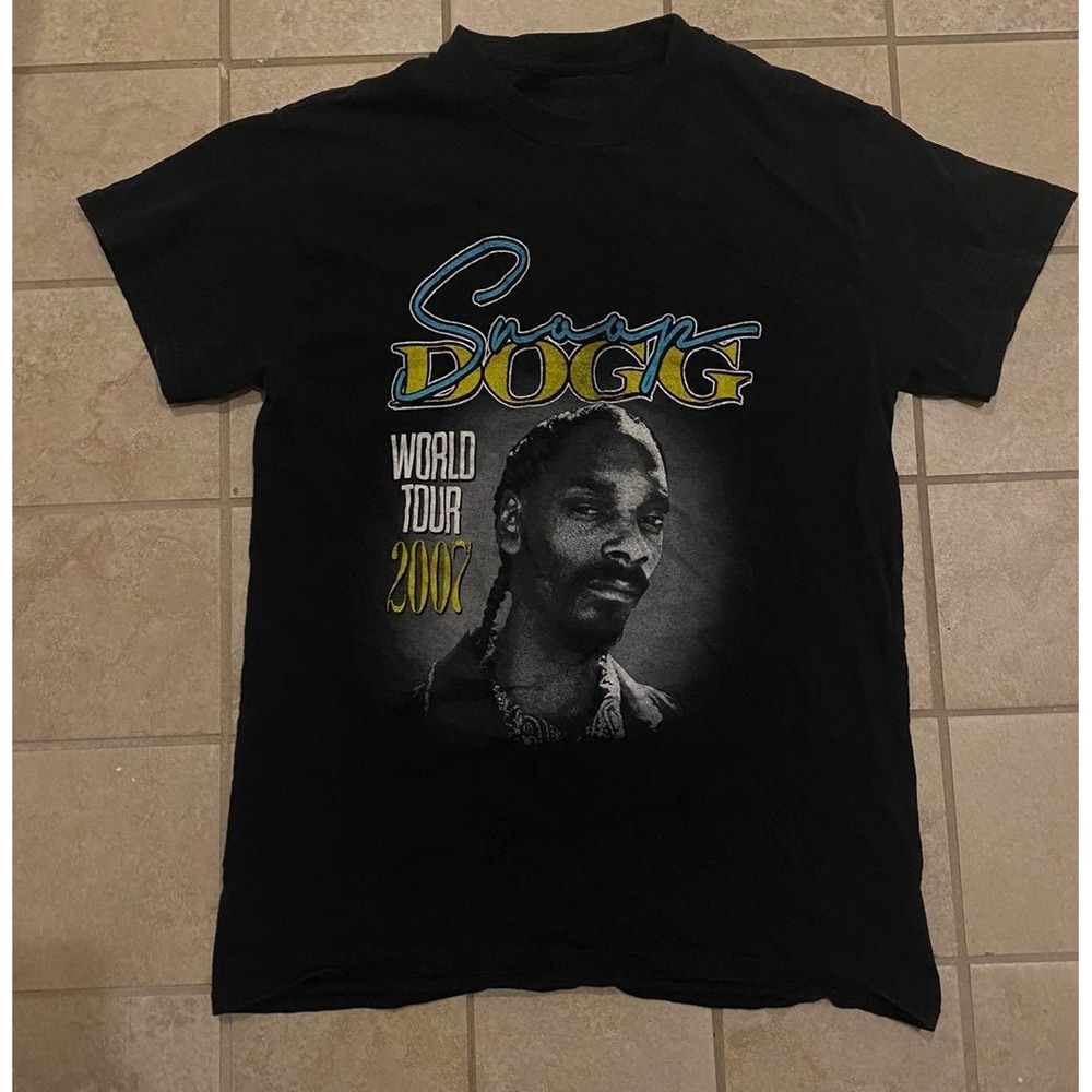 Vintage T-shirt Snoop DOGG WORLD TOUR 2007